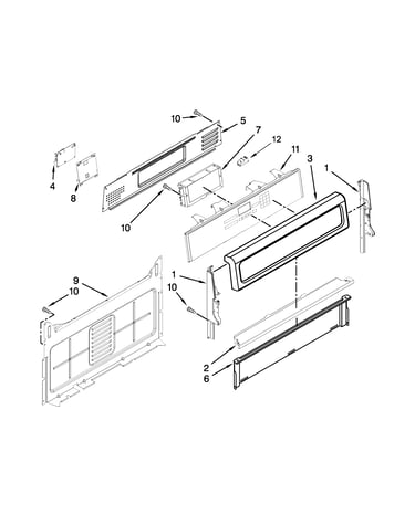 Control panel parts