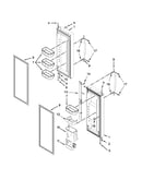 Refrigerator door parts