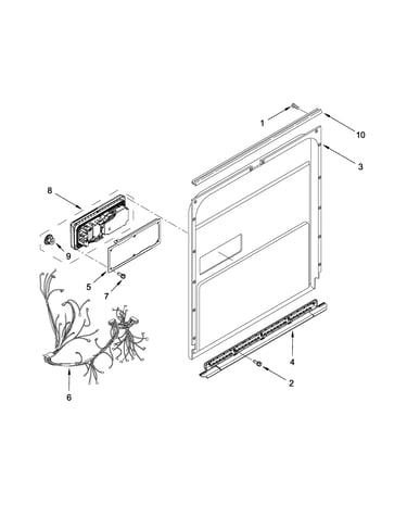 Inner door parts