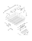 Upper rack and track parts
