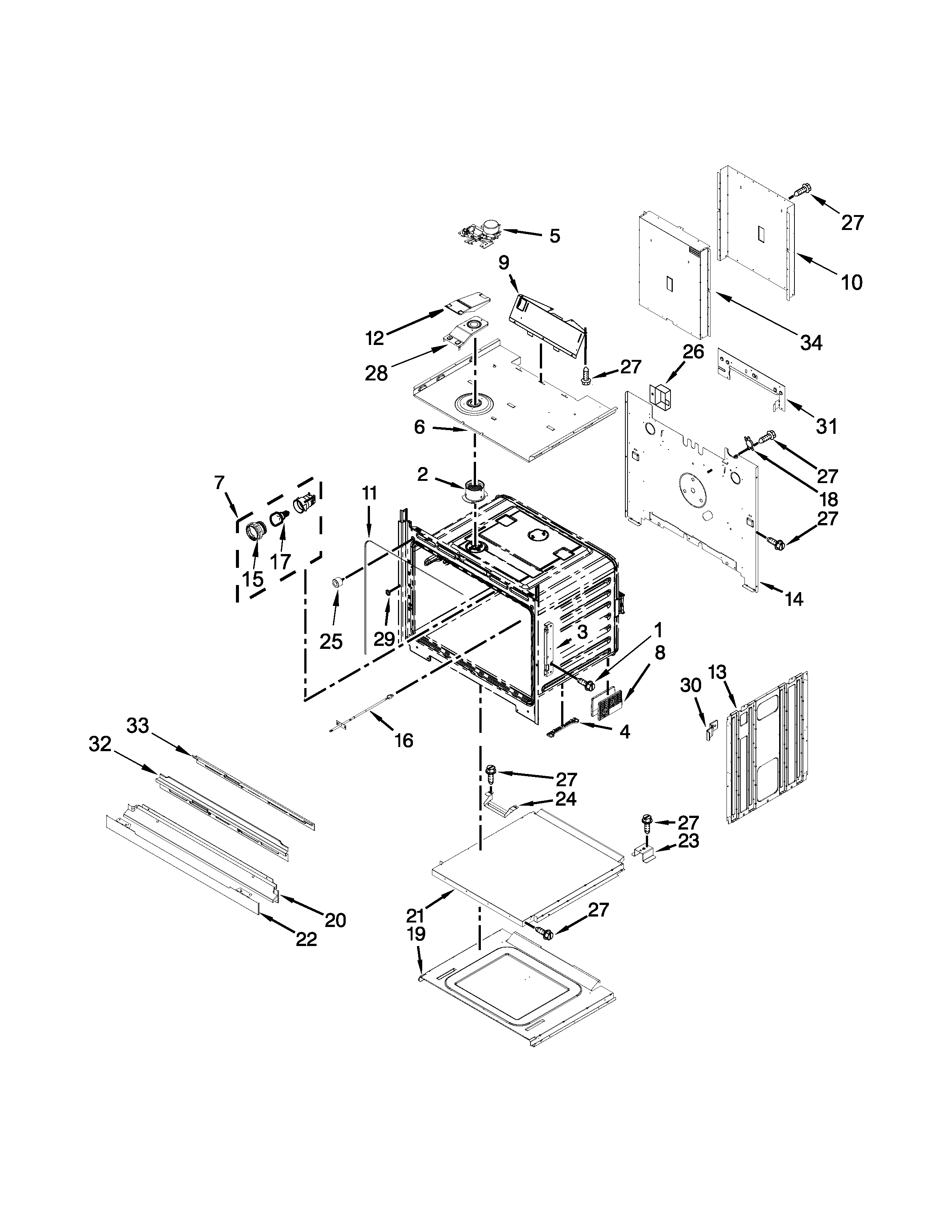 Oven parts