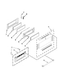 Upper door parts