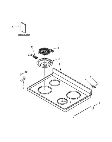 Cooktop parts