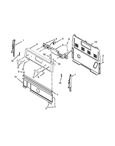 Control panel parts