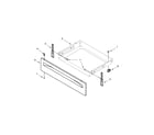 Whirlpool YWFC150M0EB0 drawer parts diagram