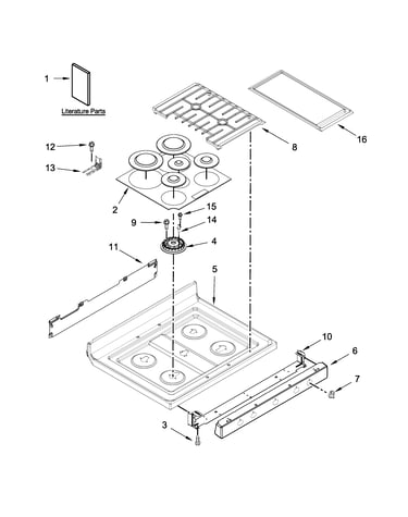 Cooktop parts