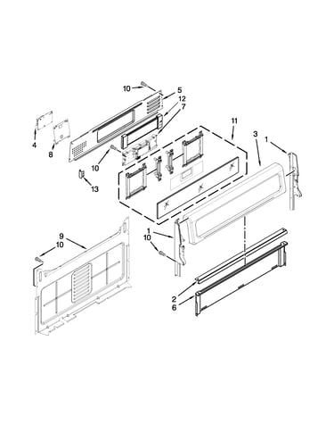 Control panel parts