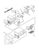 Motor and ice container parts