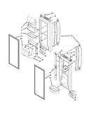 Refrigerator door parts