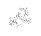 Maytag MFI2269VEM10 freezer door parts diagram