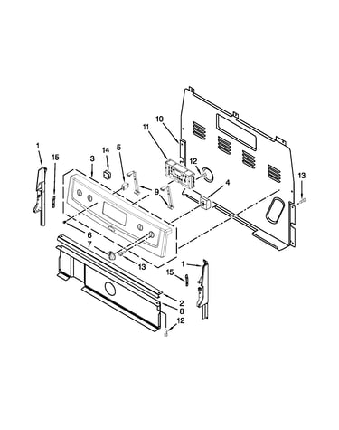 Control panel parts