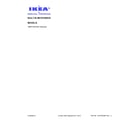 Ikea IBMS1455DS00 cover sheet diagram