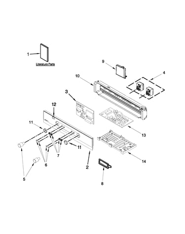 Control panel parts