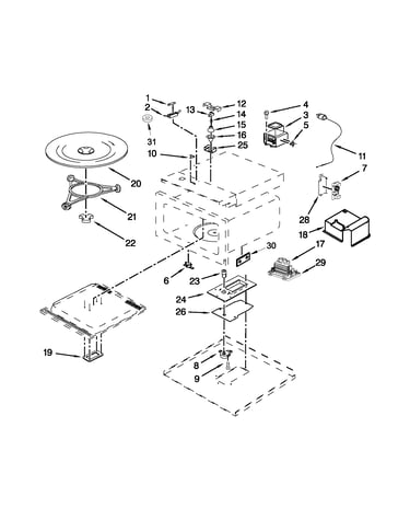Oven interior parts