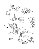 Cabinet and stirrer parts