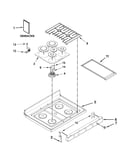 Cooktop parts
