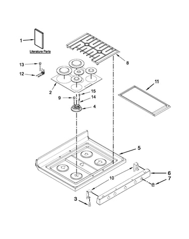 Cooktop parts