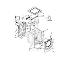 Maytag MHW7000XG1 top and cabinet parts diagram