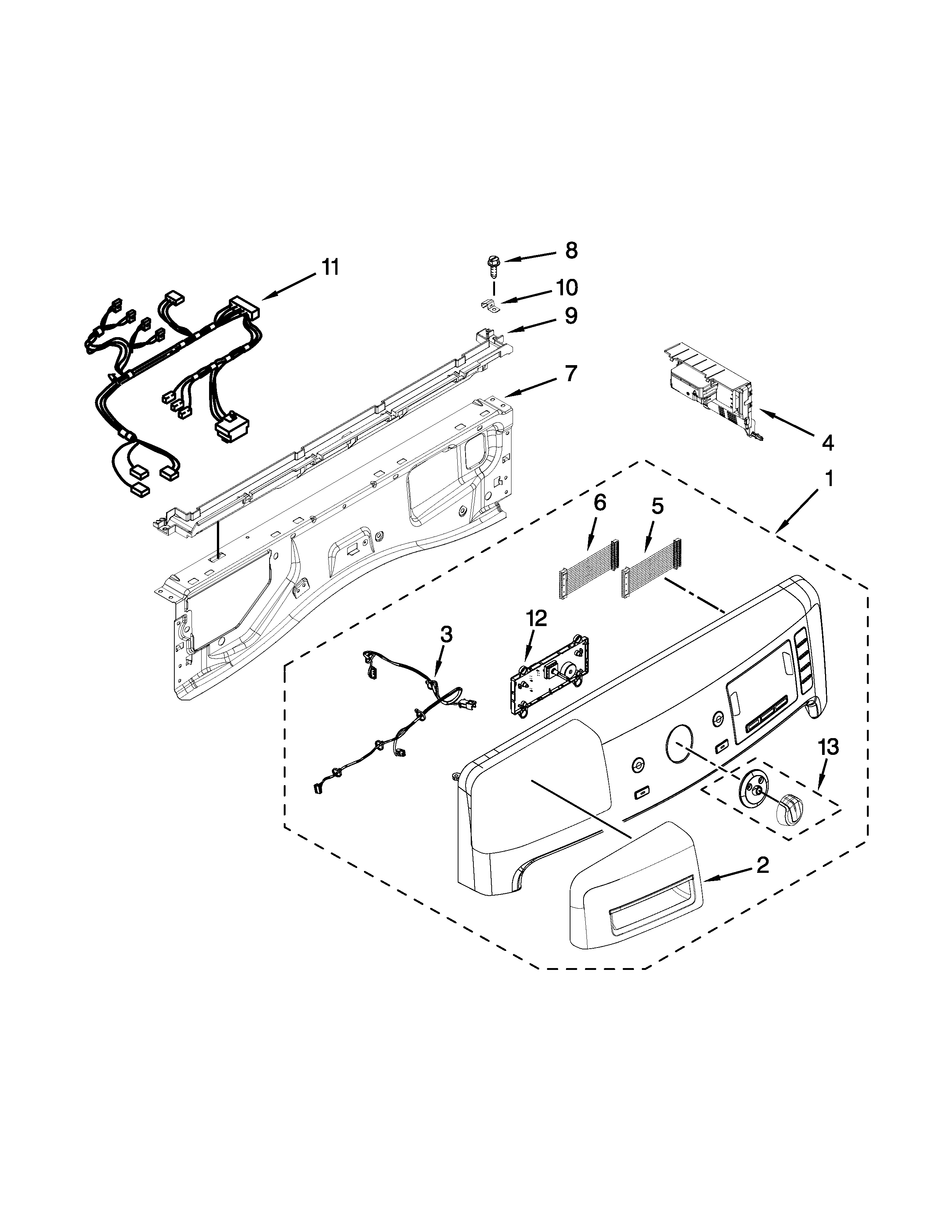 CONTROL PANEL PARTS