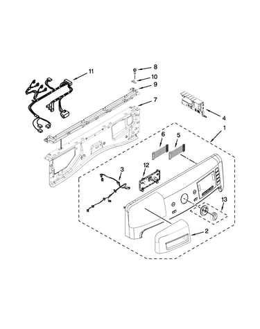 Control panel parts