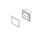 Maytag MFB2055DRE00 freezer door parts diagram