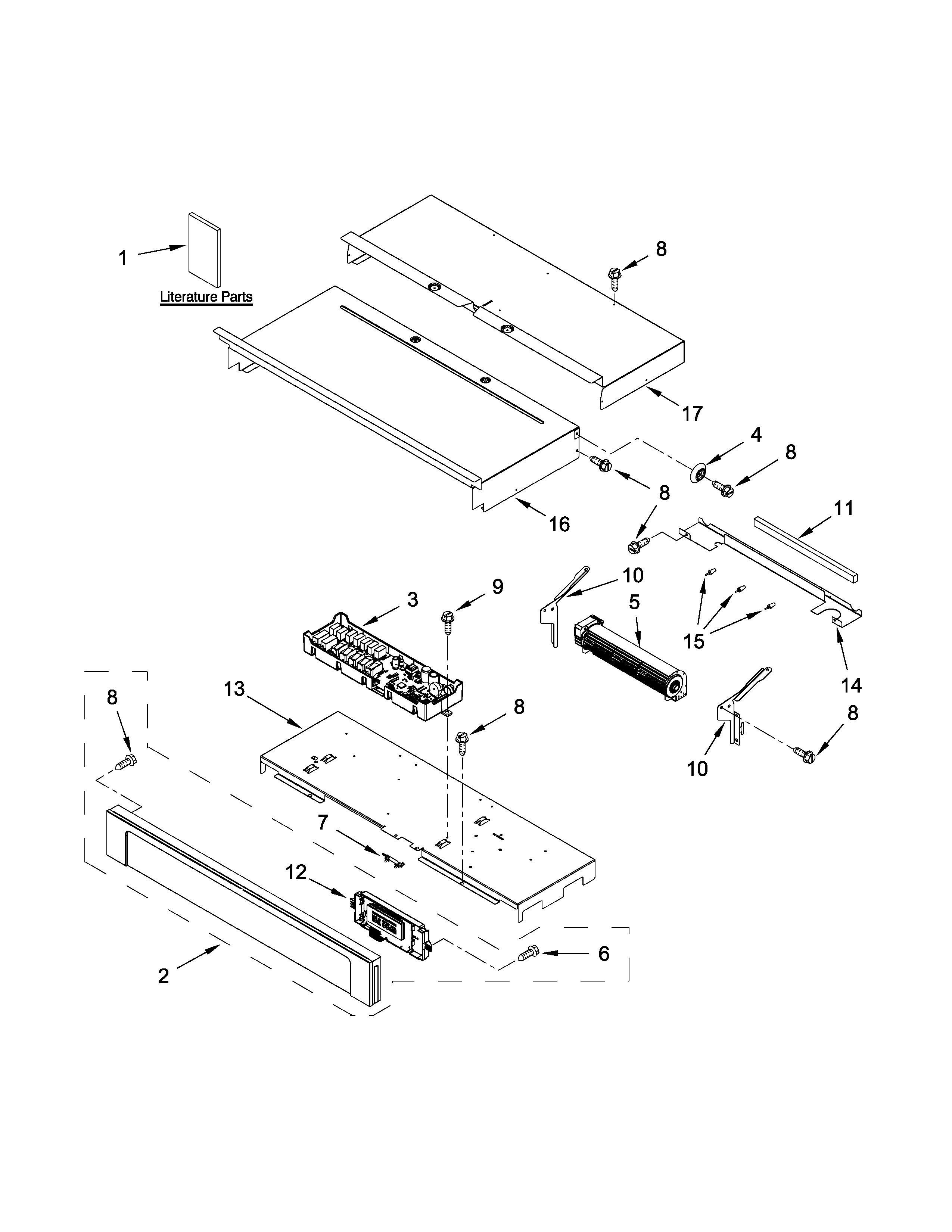 Control panel parts