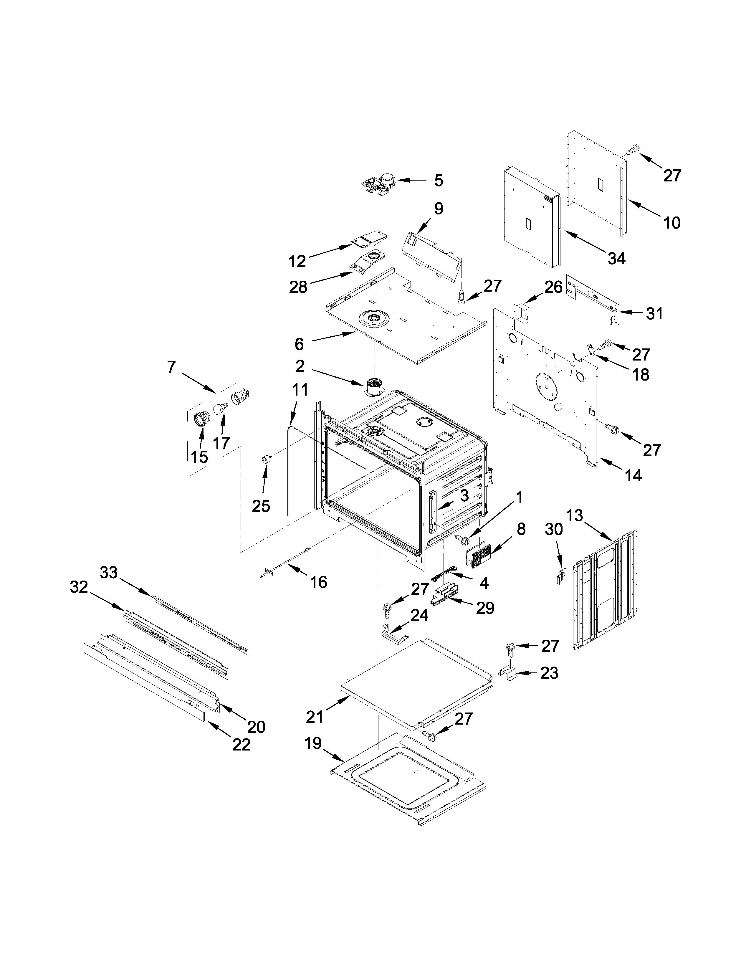 Oven parts