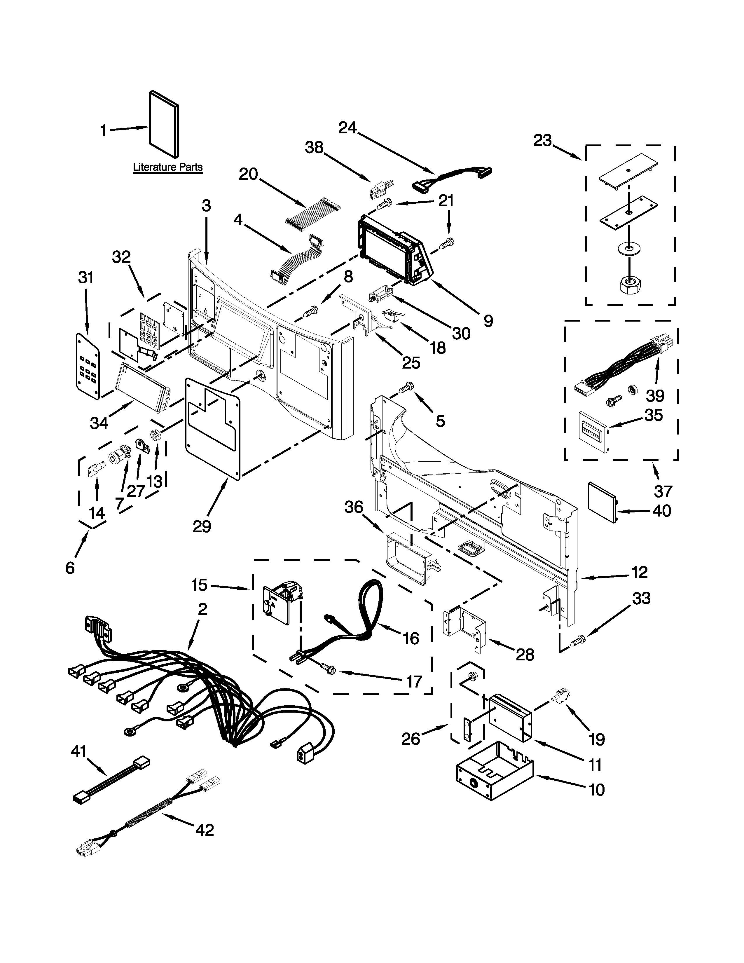 CONTROL PANEL PARTS