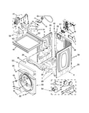Dryer cabinet parts