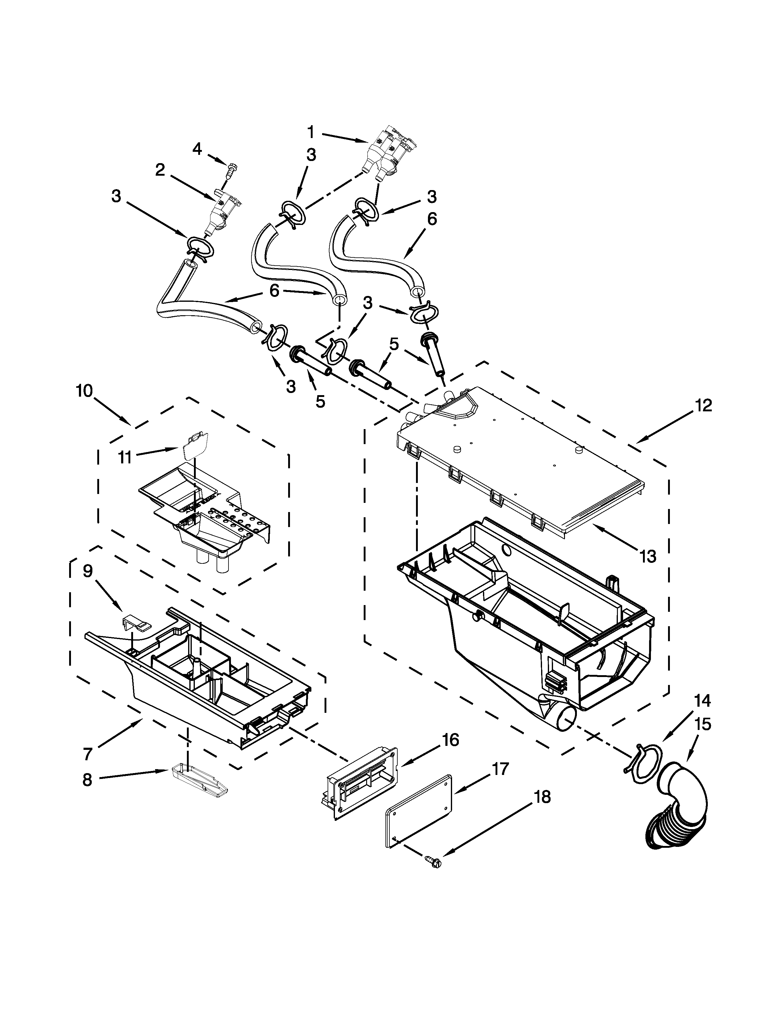 DISPENSER PARTS