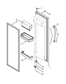 Refrigerator door parts