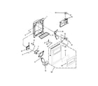 KitchenAid KSRV22FVMS03 dispenser front parts diagram