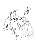 Dispenser front parts