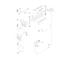 Whirlpool WRF560SMYW00 icemaker parts diagram