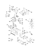 Cabinet and stirrer parts