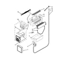 Maytag MBF1958XEB3 icemaker parts diagram