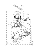 Pump, washarm and motor parts