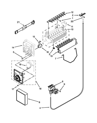 Ice maker parts