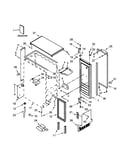 Cabinet, door and liner parts