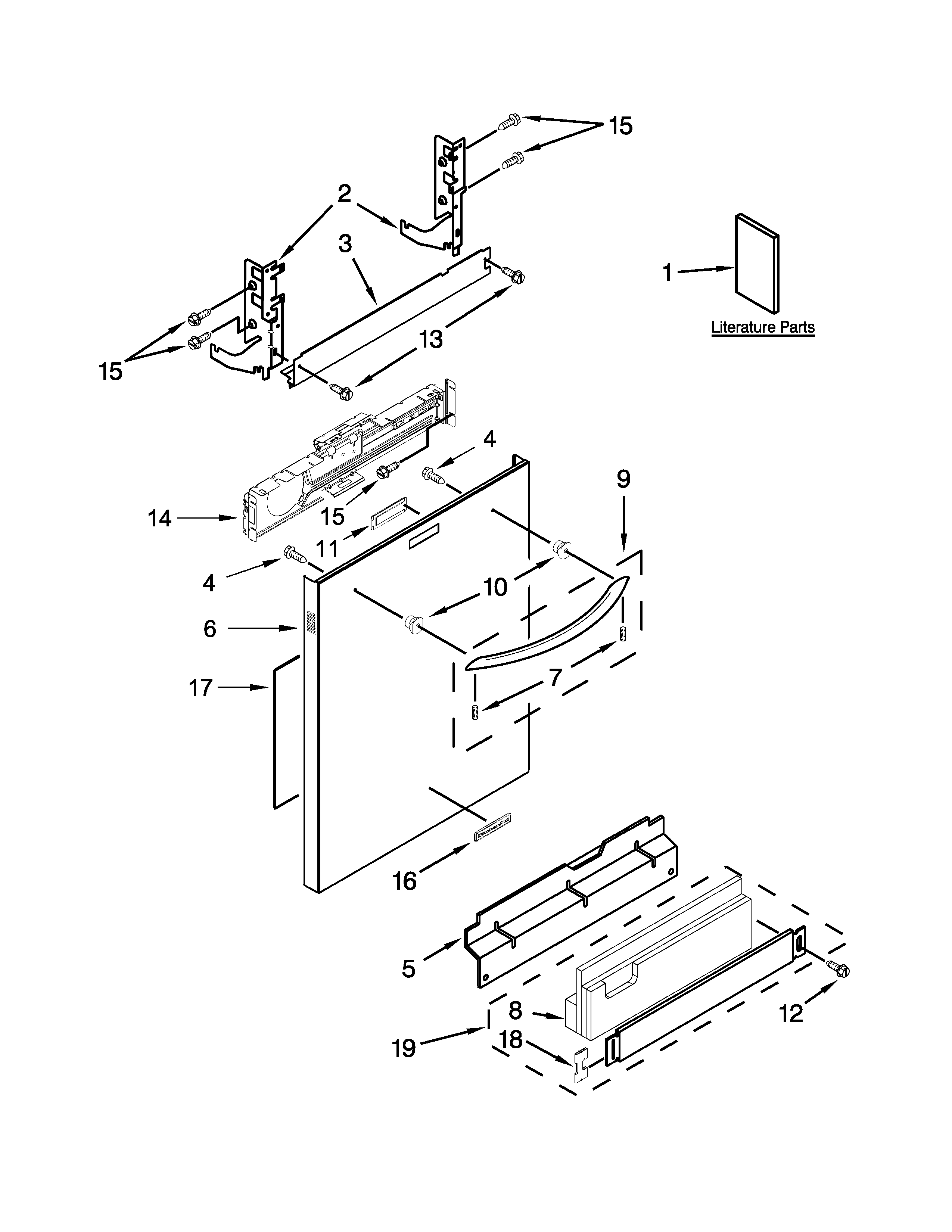 Door and panel parts