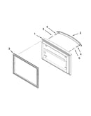 Freezer door parts