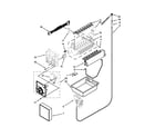 Maytag MFF2258VEA10 icemaker parts diagram