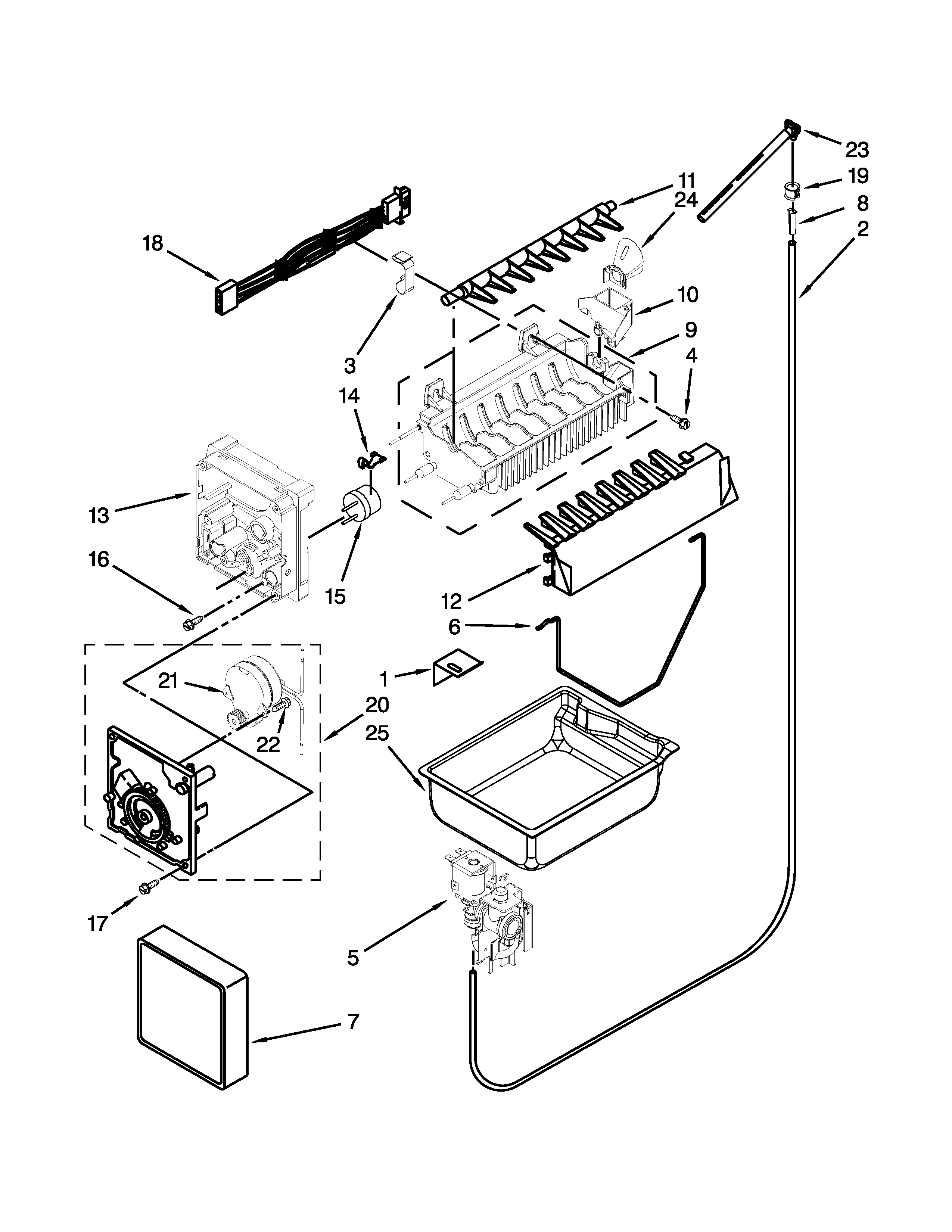 Icemaker parts