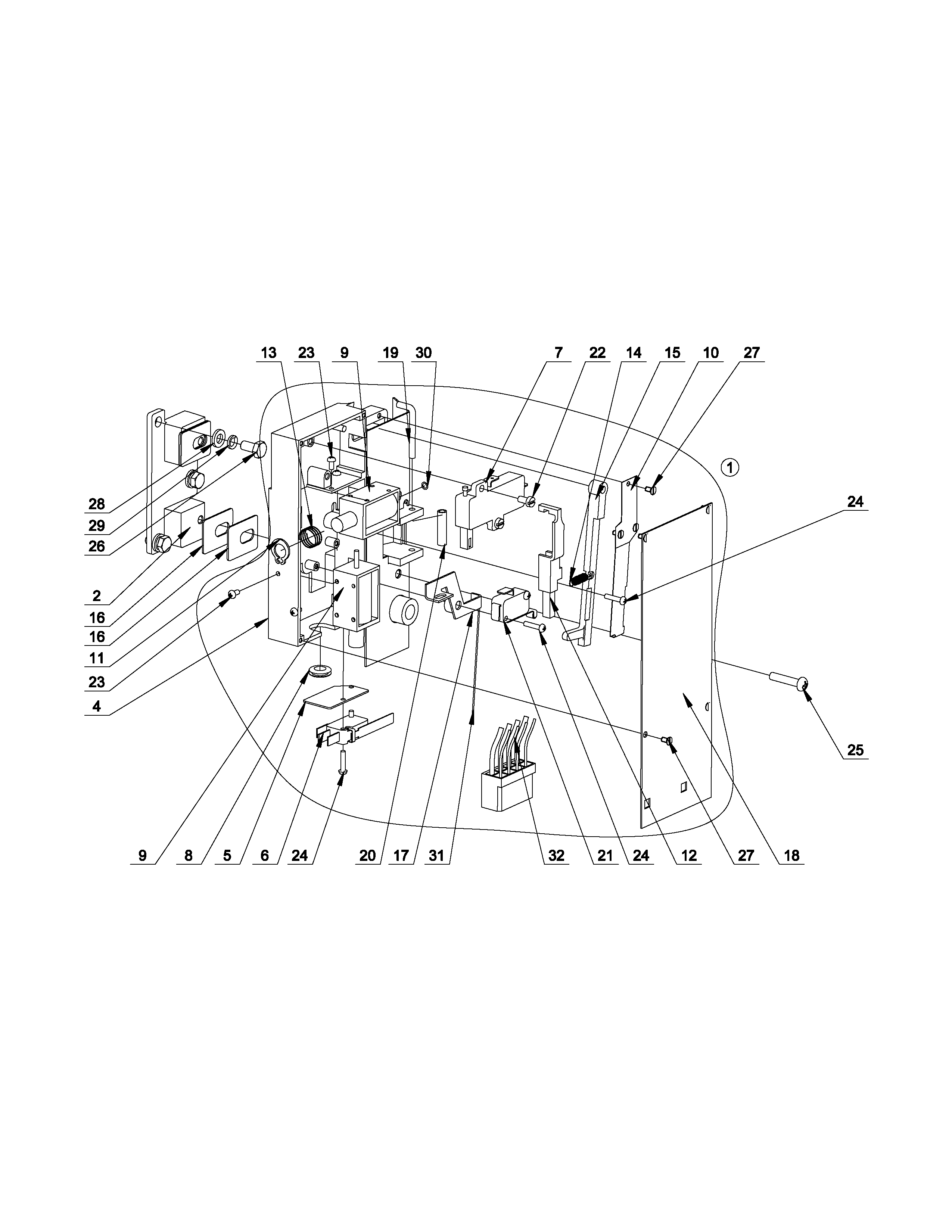 DOOR LOCK ASSEMBLY PARTS