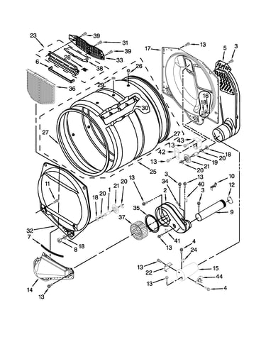 Upper and lower bulkhead parts