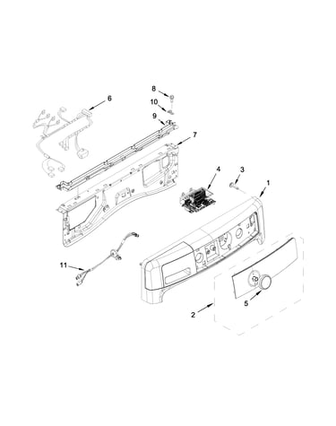 Control panel parts
