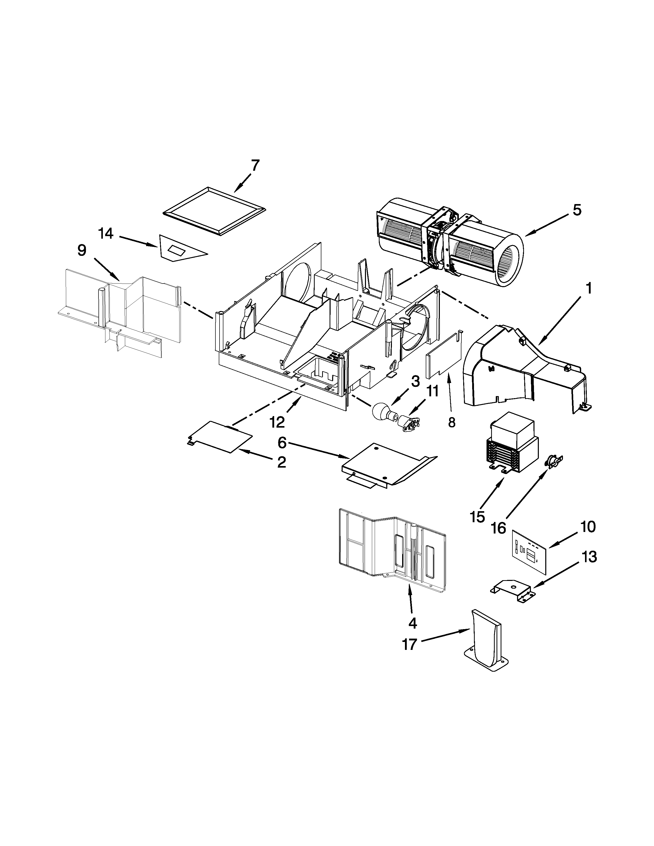 Air flow parts