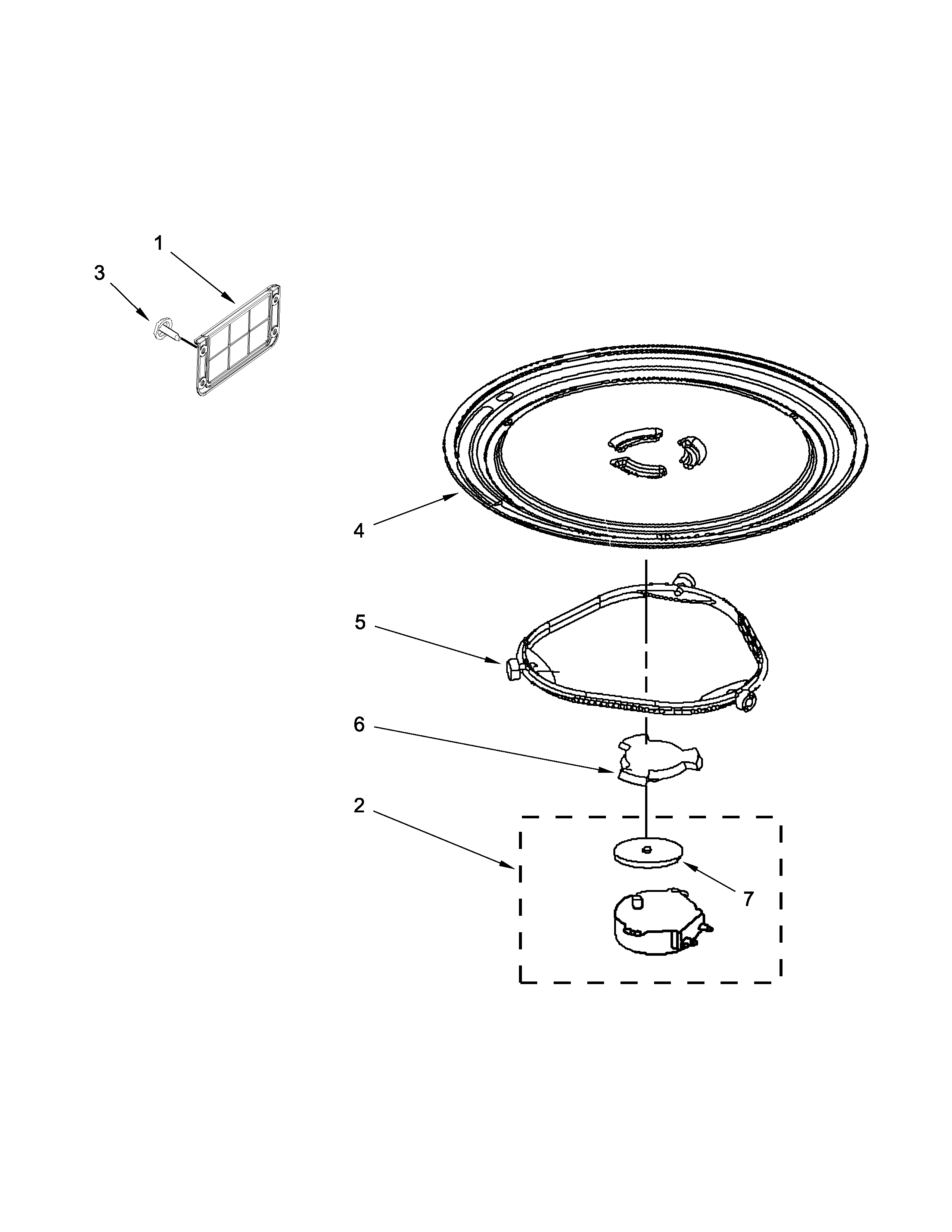 Turntable parts