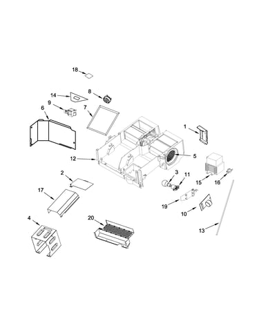 Air flow parts