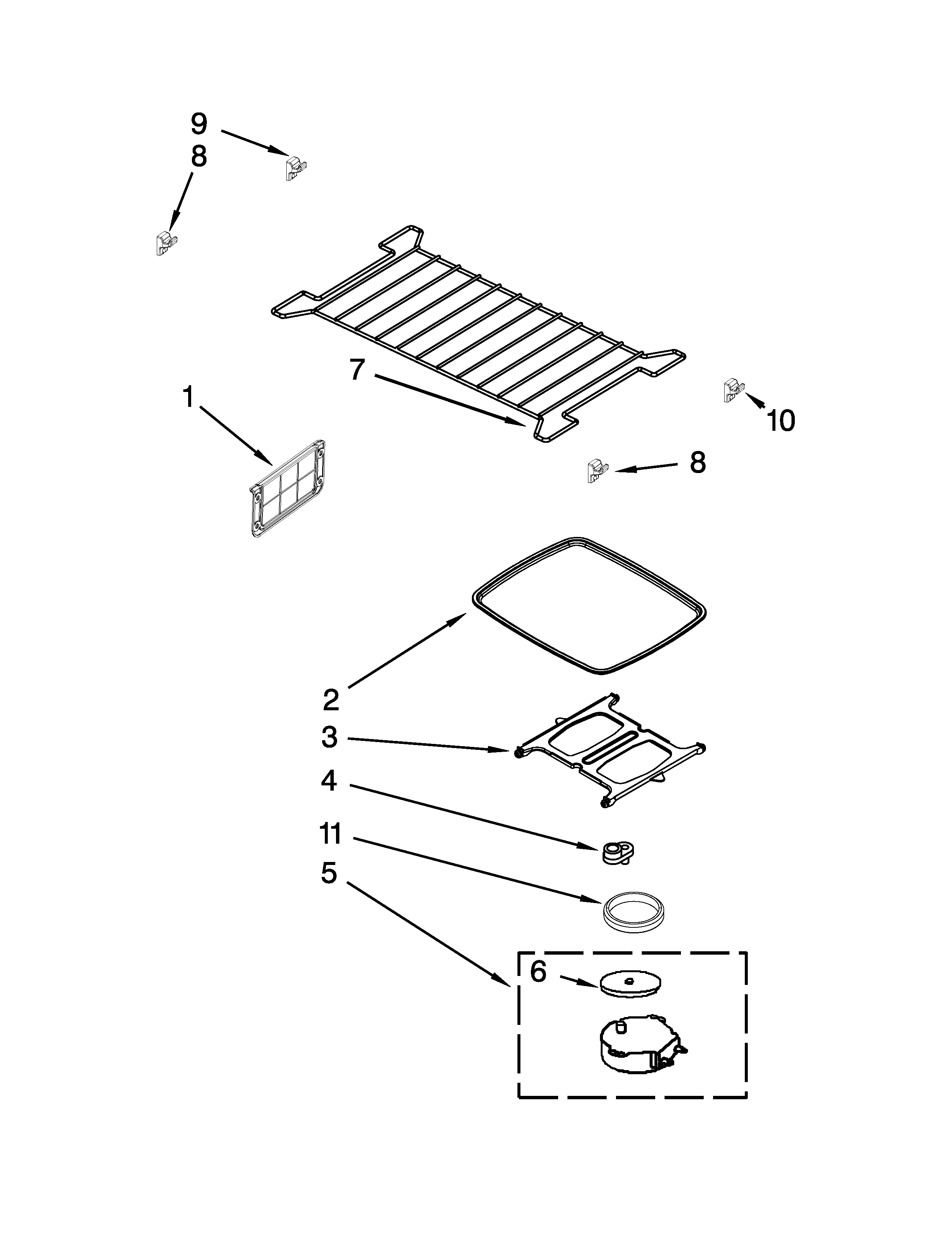 Turntable parts